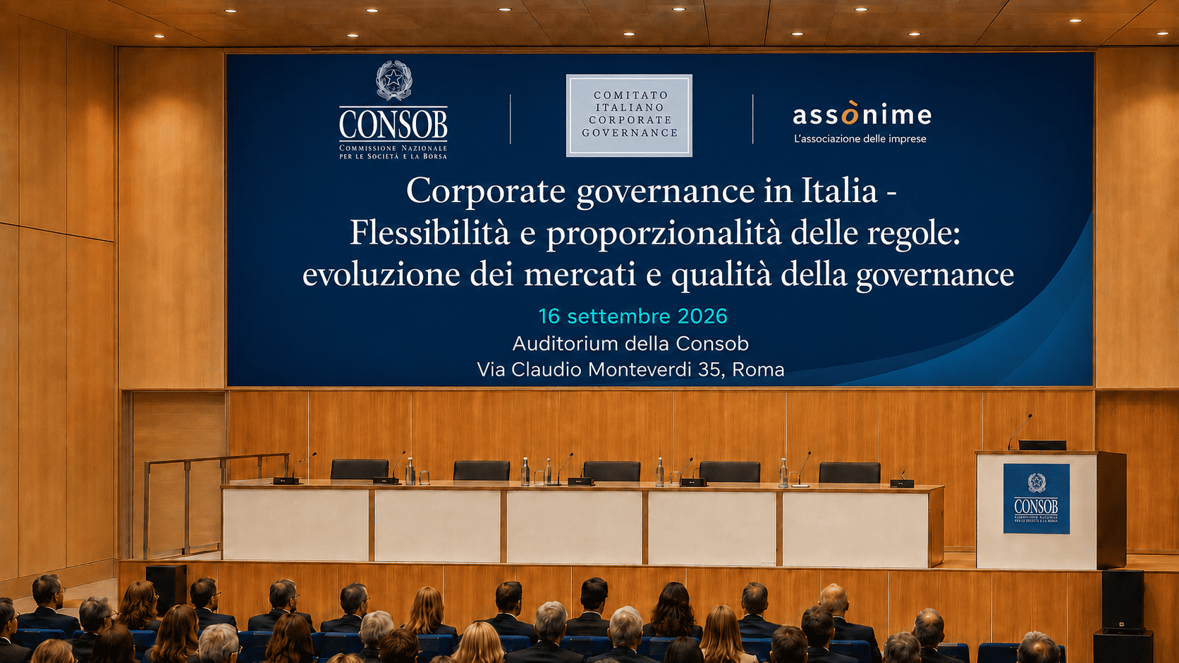 Corporate governance in Italia - Flessibilità e proporzionalità delle regole: evoluzione dei mercati e qualità della governance